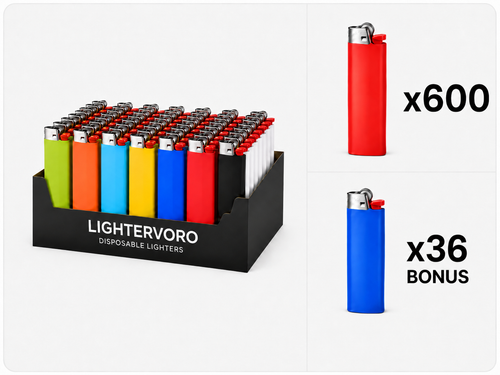 LIGHTERVORO J6 Disposable Lighter